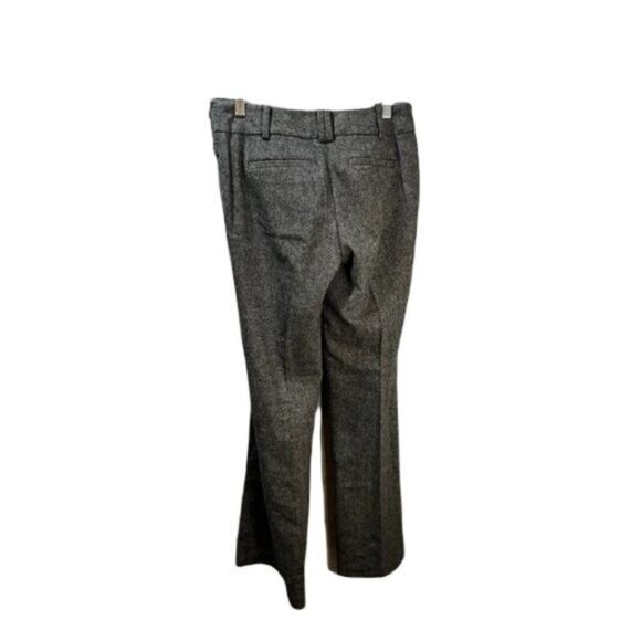 Ann Taylor Loft Gray Trouser Dress Pants‎ Just Below Waist Sz 0 - Picture 2 of 7